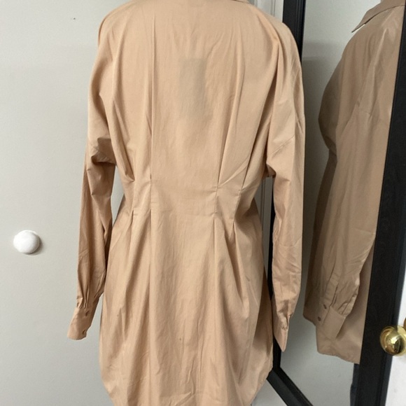 VERO MODA VMBENNO L/S DETAIL MINI PINTUCK SHIRT DRESS IN BRUSH STYLE#10259618 - Picture 10 of 16